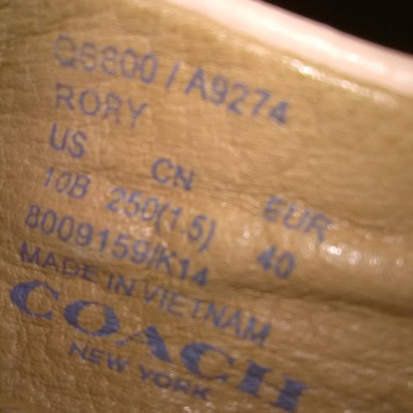 Coach Rory Beaded Flats - Picture 6 of 6